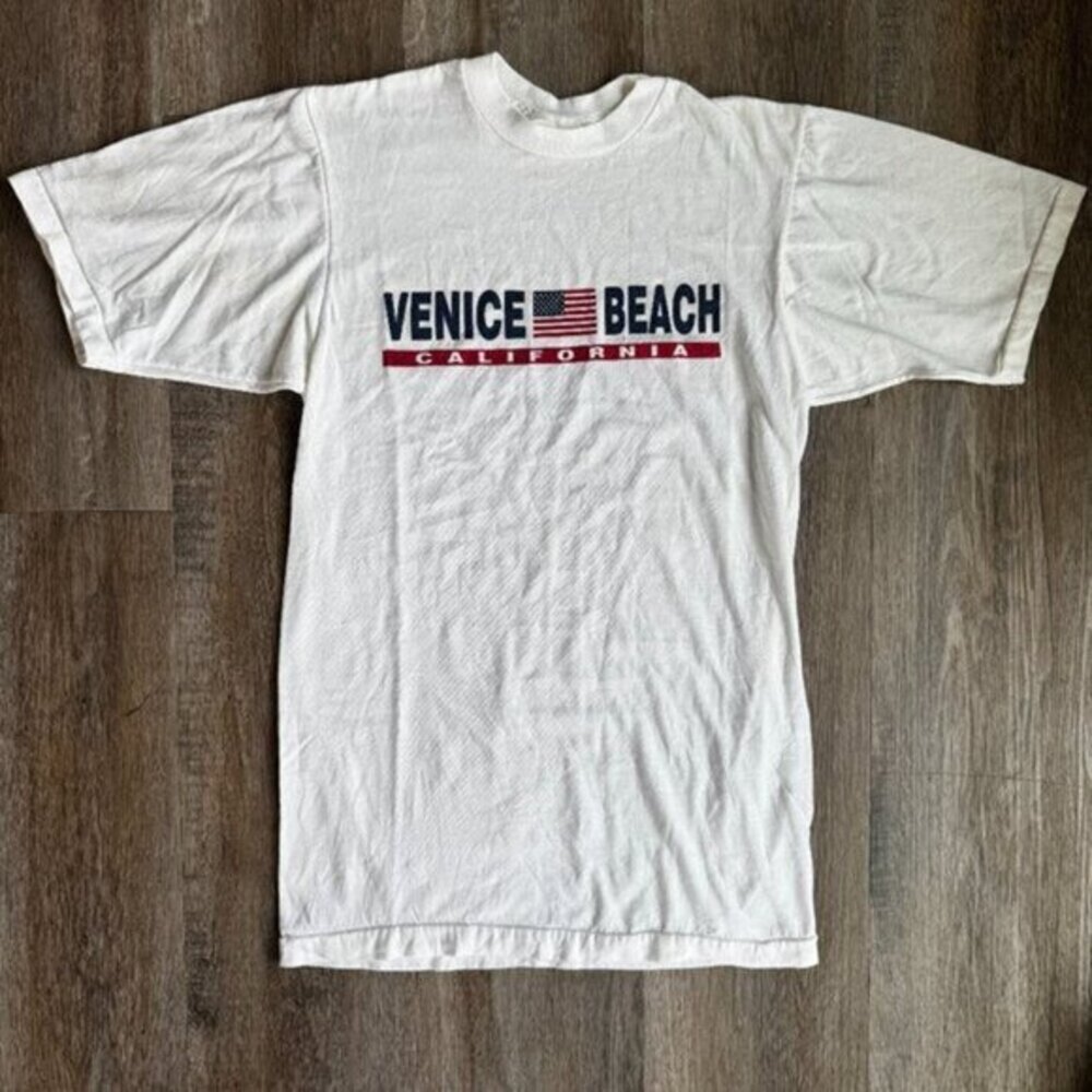 Vintage Venice Beach California T-Shirt Single Stitch USA